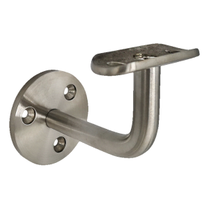 Support mural de main courante de balustrade ø 60 mm – acier inoxydable AISI 304 satiné, système 42,4 mm