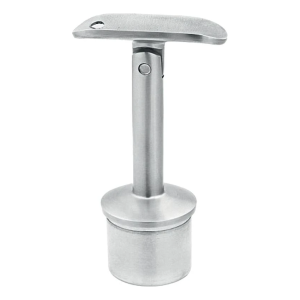 Support de main courante articulé à coller 42,4 mm – acier inoxydable AISI 304 poli