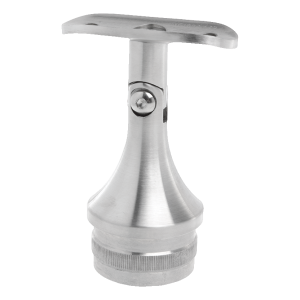 Support de main courante PSG articulé à enfoncer 42,4 mm AISI 304 satiné