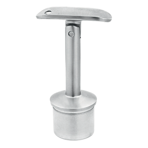Support de main courante de balustrade articulé collé 48,3 mm – acier inoxydable AISI 304 satiné