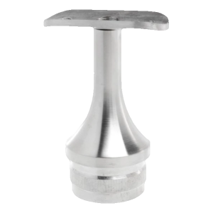 Support d'angle de main courante à enfoncer PSG 42,4 mm H68 – acier inoxydable AISI 304 satiné