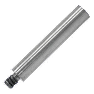 Tige de support de main courante ø 12×75 mm AISI 304 – filetage M8/M6, satiné