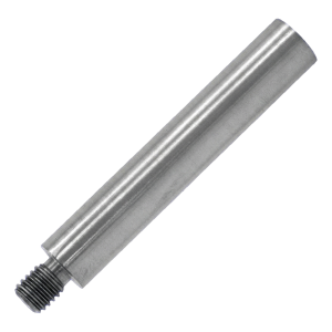 Tige de support de main courante ø 12×75 mm avec filetage M8 – acier inoxydable AISI 304 satiné