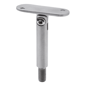 Tige de support de main courante articulée Ø 12 mm AISI 304 – fixation pour balustrade inox