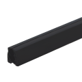 Joint d'étanchéité PSG pour main courante posée sur verre 20–21,5 mm – profil 24×24 mm, L=2500 mm 001-077 (1)
