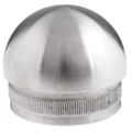Bouchon ellipsoïdal à enfoncer Kozza pour tube de balustrade 42,4 mm – acier AISI 304 satiné 001-095 (1)