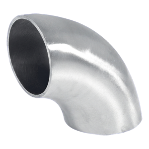 Coude de balustrade hambourgeois 90° à souder 48,3×2 mm – acier AISI 304 satiné