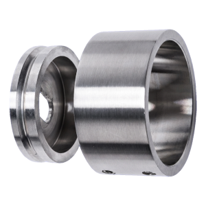 PSG bride de montage axiale pour tube de balustrade 42,4 mm – acier inoxydable AISI 304 satiné