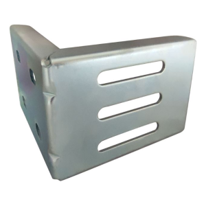Support PSG pour poignée de guidage de portail coulissant en acier 150×120 mm