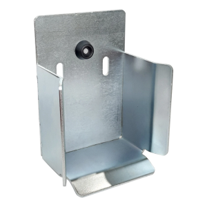 PSG support de butée pour portail coulissant sur rail 140×140 mm acier