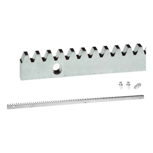 PSG crémaillère en acier galvanisé pour portails coulissants 1000 mm module 4 001-284 (1)
