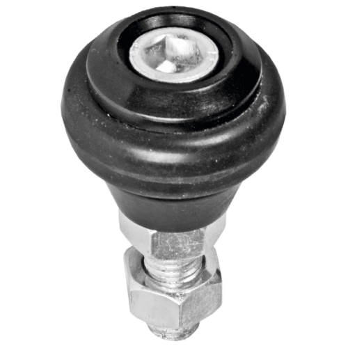 PSG galet guide caoutchouté FI 42 mm pour portails coulissants – filetage M12 001-282 (1)