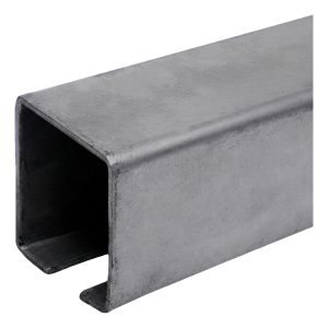 PSG rail de roulement profilé en acier pour portails coulissants 80×80 mm – 7000 mm