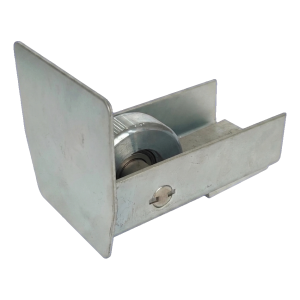 Galet de guidage PSG 140 mm avec fermeture pour portail coulissant autoportant