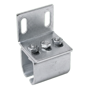 PSG support latéral pour rail de portail coulissant 50×46 mm – galvanisé, réglable