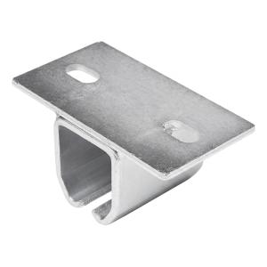 Suspente PSG pour rail de portail coulissant 35×32 mm – galvanisée 110 mm