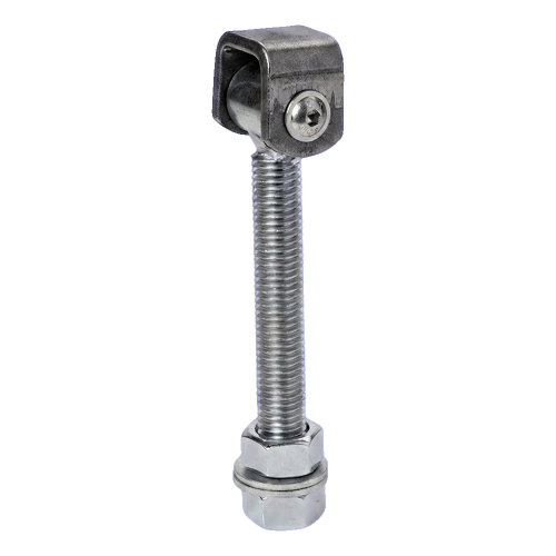 Charnière réglable longue pour portails à vantaux M18 acier galvanisé 001-343 (2)