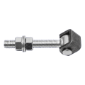 Charnière réglable longue pour portails à vantaux M18 acier galvanisé 001-343 (3)