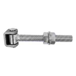 Seger – charnière réglable longue galvanisée M16 L-160 mm pour portails et portillons