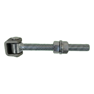 Charnière de portail réglable M20 acier L180 mm – pour portillons et portails battants